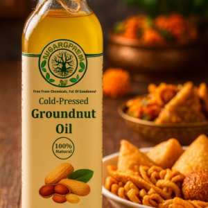 Cold-Pressed Groundnut Oil