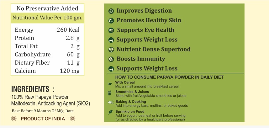 Papaya Powder - Image 3