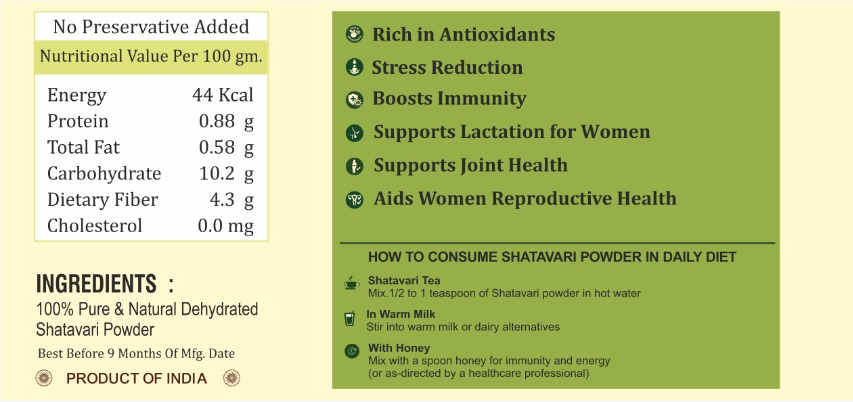 Shatavari Powder - Image 2
