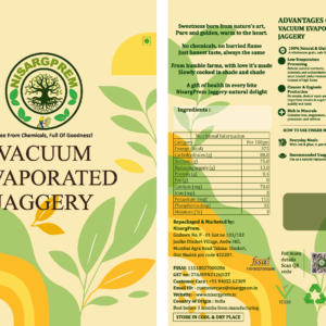 Vacuum Evaporated Jaggery