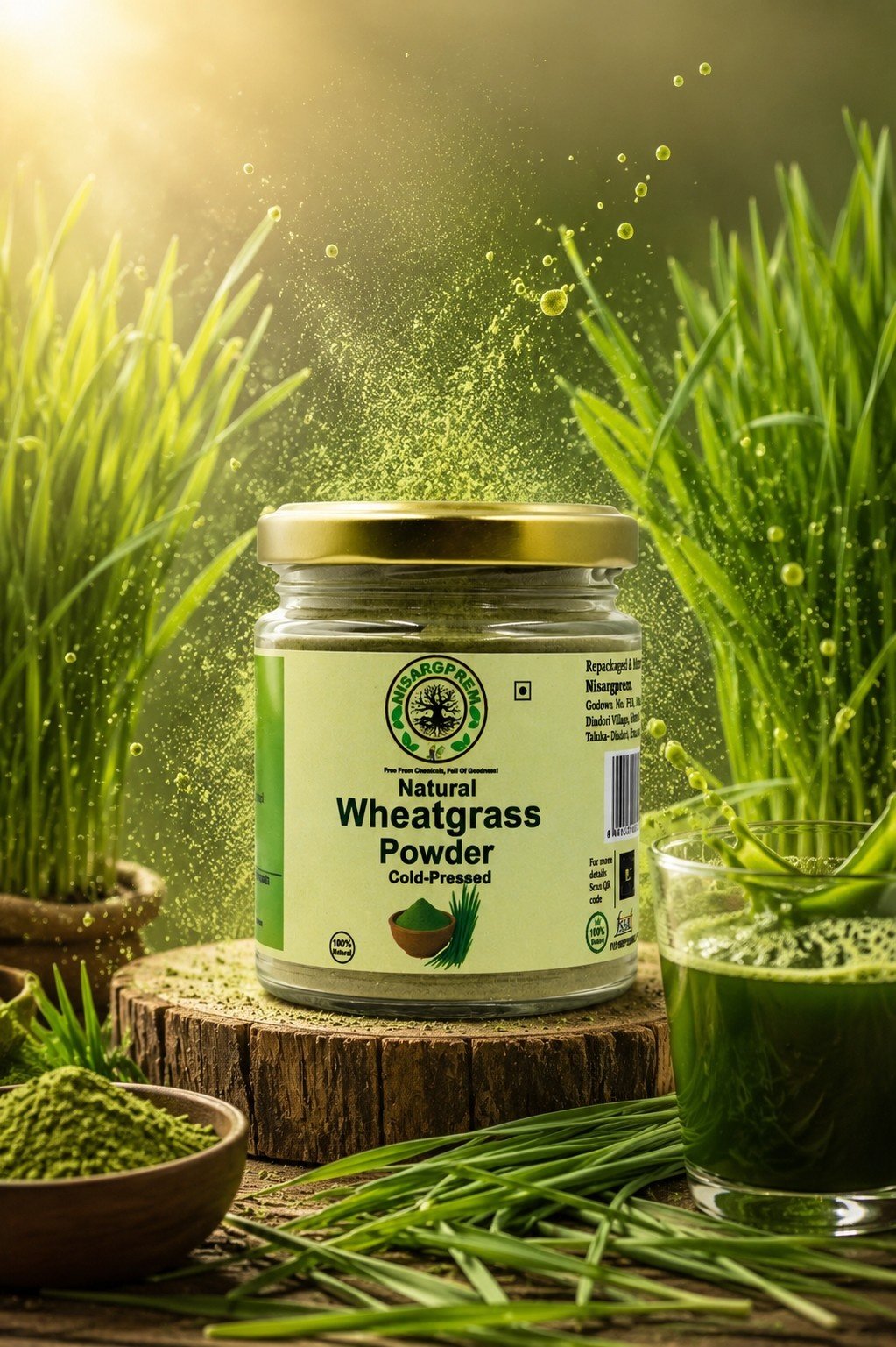 Wheatgrass Cold Press Powder